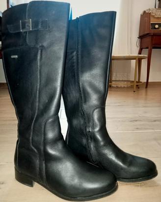 Stivali Melluso nuovi in vera pelle e cashmere 