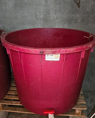 Mastellone 500 litri per uva e vinaccia