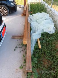 travetti in lamellare 10x15