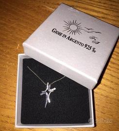 Collanina in puro argento 925% NUOVA