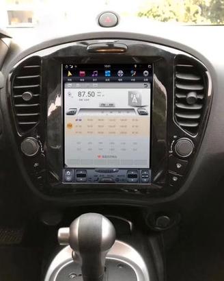 Navigatore nissan juke tesla style carplay