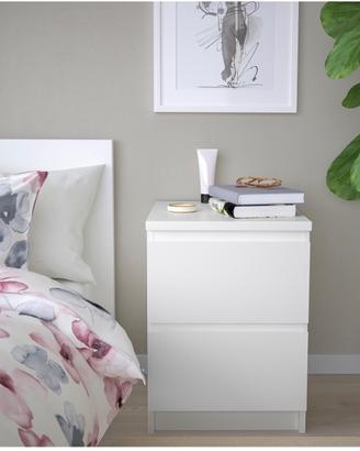 coppia comodini MALM: -50% prezzo Ikea