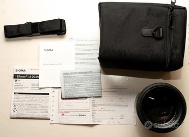 SIGMA ART 135MM 1.8  PER SONY E