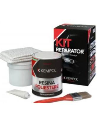Kit Vetroresina Riparazione Nautica Auto Moto Cam