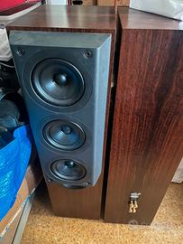 coppia casse kef 105/3 palissandro