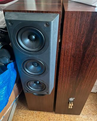 coppia casse kef 105/3 palissandro