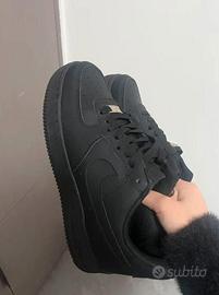 Nike Air Force 1 38 Nere Donna Sneakers Nuove