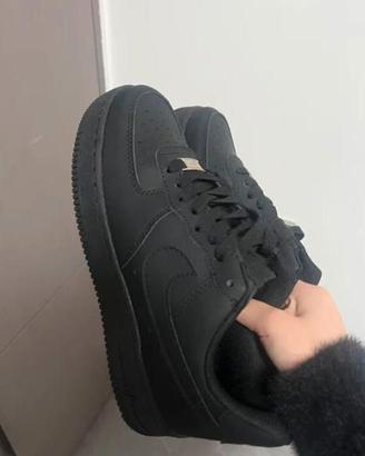 Nike Air Force 1 38 Nere Donna Sneakers Nuove