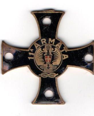 Croce 11ª Armata Originale