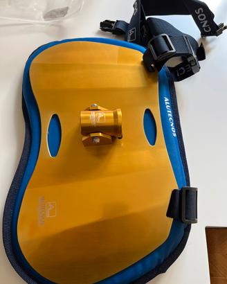 Pesca sportiva Panciera portacanna alutecnos