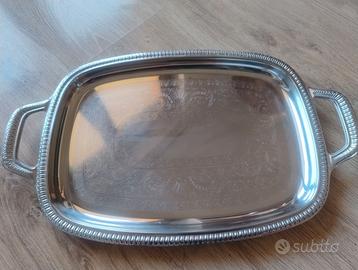 Vassoio Alessi 18/10 inox