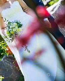 Abito da sposa tg 46