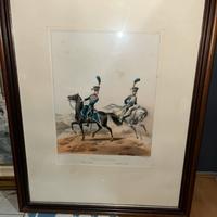 Serie quadri stampe antiche de Marbot