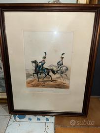 Serie quadri stampe antiche de Marbot