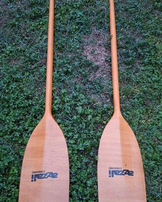 PAGAIE singole AZZALI in legno 