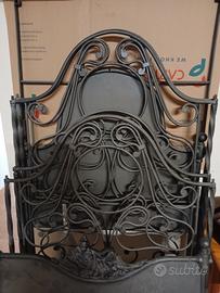 spalliete letto matrimoniale e singolo fine 800