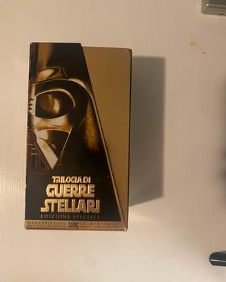 Cofanetto VHS Star Wars Trilogia Guerre Stellari