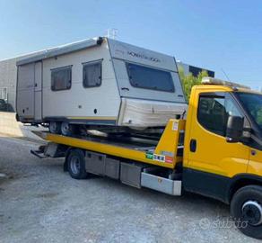 Roulotte per terreno rimozione