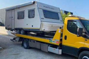 Roulotte per terreno rimozione