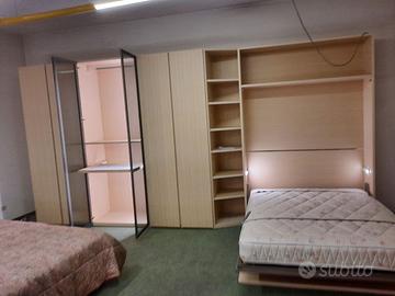 Armadiature con letti trasformabili