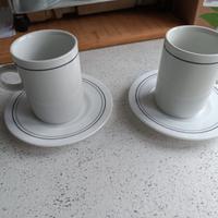 Set tazzine vintage espresso lungo bar Harmonia