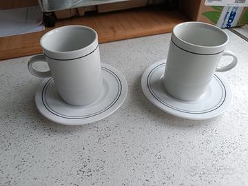 Set tazzine vintage espresso lungo bar Harmonia