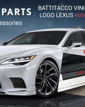 Adesivo vinilico fibra carbonio Lexus protezione