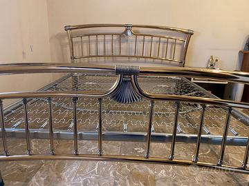 letto in ottone