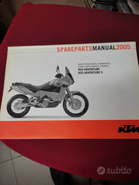 Manuale parti ricambio KTM Adventure 950