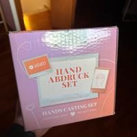 Calco di gesso mani amore idea per coppia