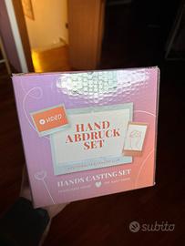 Calco di gesso mani amore idea per coppia