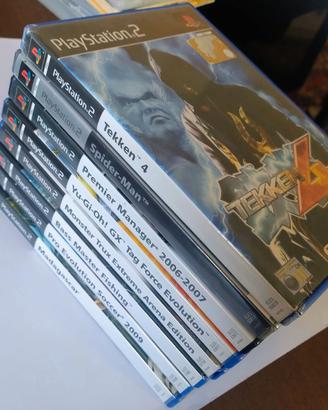 Lotto 8 giochi PS2 - testati funzionanti
