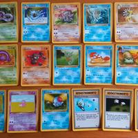 16 Carte Pokémon Fossil 1° edizione