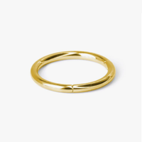 Piercing universale - Segment ring in titanio con