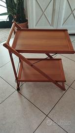 carrello bar pieghevole 