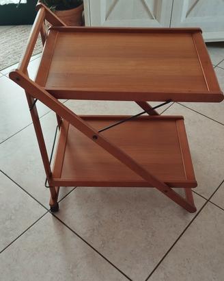 carrello bar pieghevole 