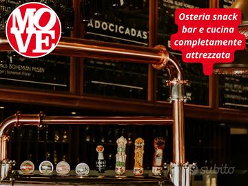 Osteria Snack Bar da 25 anni in Via Castellana