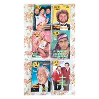 Lotto di 6 TeleSette 1985 Raffaella Carrà ecc 