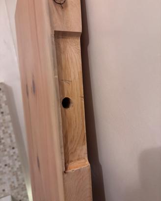 Mensola scortecciata