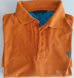 Polo Trussardi Jeans Arancione Man.Corta Taglia XL