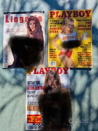 Lotto 3 riviste Attualità e Sexy PlayBoy anni 90