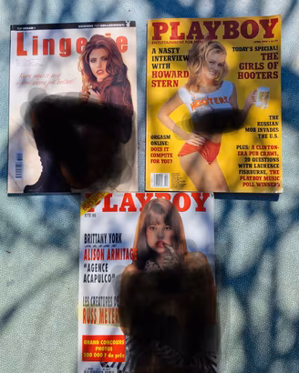 Lotto 3 riviste Attualità e Sexy PlayBoy anni 90