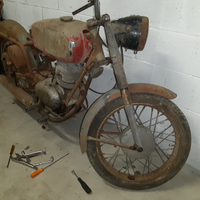 Ricambi Moto Gilera giubileo 124 98 d' epoca