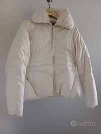 piumino donna bianco taglia 44