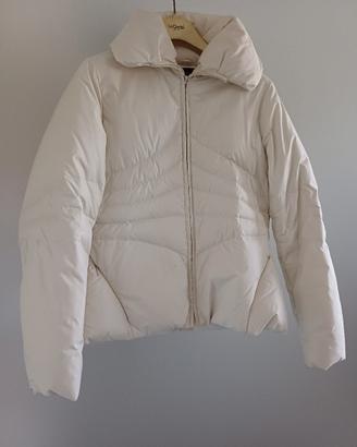 piumino donna bianco taglia 44