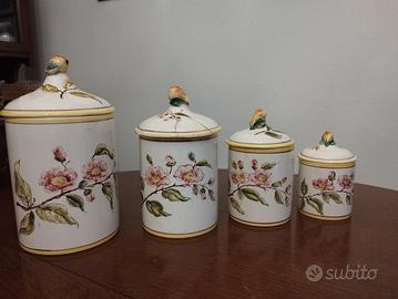 Vasi di Bassano in ceramica decorata