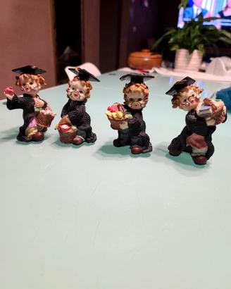 Statuine da collezione in resina
