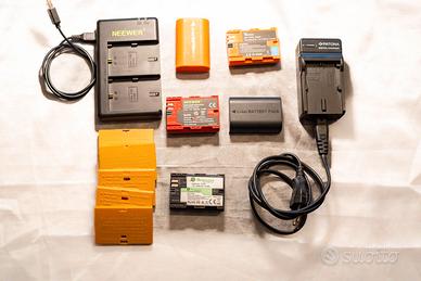 Batterie LP-E6 compatibili-per Canon vari modelli