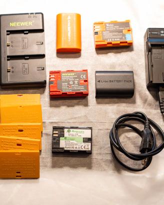 Batterie LP-E6 compatibili-per Canon vari modelli