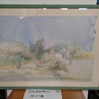 DIPINTO FRANCO GROBBERIO 94' 56X38